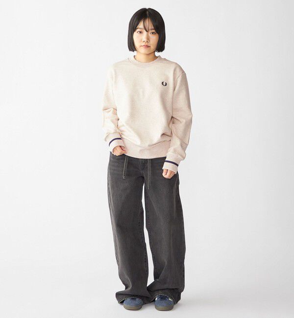 SHIPS「【SHIPS別注】FRED PERRY: シングル ティップ スウェットシャツ」|スウェット・ジャージ|