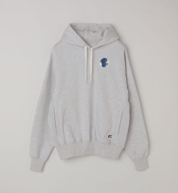 SHIPS any「RUSSELL ATHLETIC: PRO COTTON ヘビーウェイトスウェットパーカー」|パーカー|ライトグレー