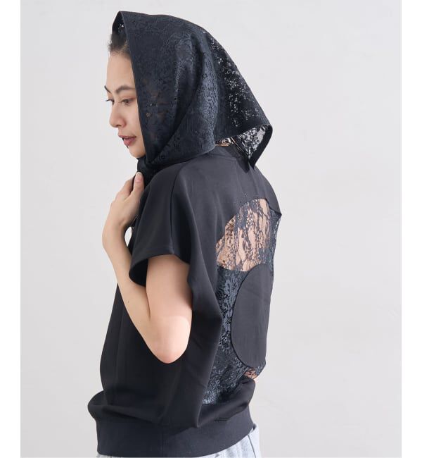 JOURNAL STANDARD「《追加予約2》【LAYAS/レイヤーズ】 LACE TRIANGLE SCARF」|バンダナ・スカーフ|