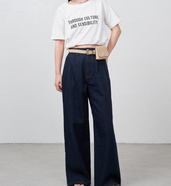  「B メッセージゴシックロゴTEE」|その他|