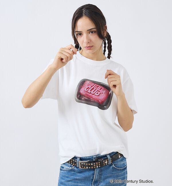 ABAHOUSE「【GOOD ROCK SPEED / グッドロックスピード】FIGHT CLUB」|Tシャツ・カットソー|ホワイト