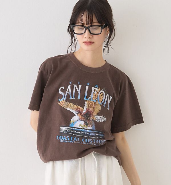 Rouge vif「【GOOD ROCK SPEED/グッドロックスピード】別注TEE/Tシャツ/ヴ」|Tシャツ・カットソー|ブラウン