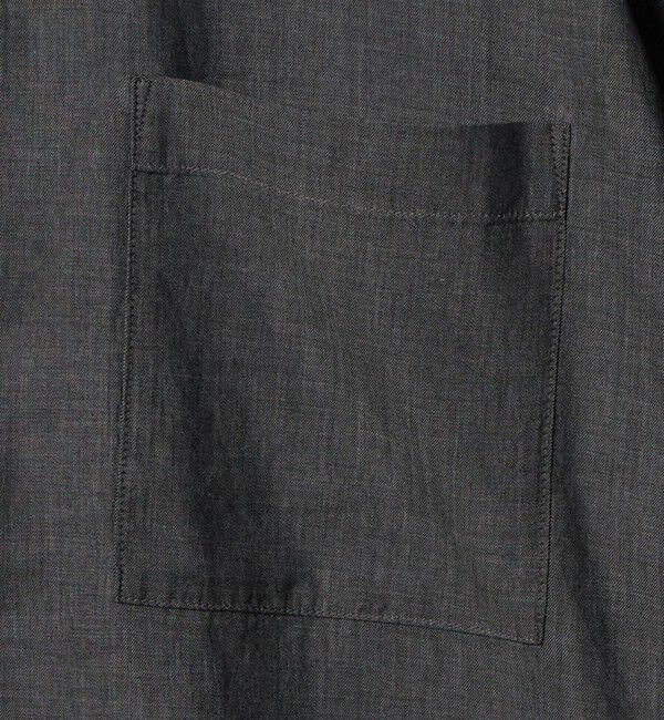 UNITED ARROWS green label relaxing「2.25オンス デニム レギュラーカラー 半袖 シャツ」|シャツ・ブラウス|