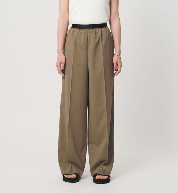 BEAUTY&YOUTH UNITED ARROWS「ゴムギャザー ワイドパンツ ウォッシャブル 防シワ」|その他|