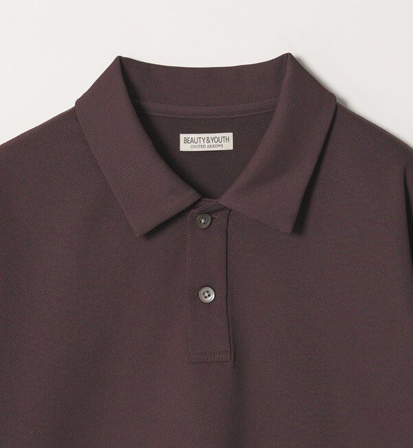 BEAUTY&YOUTH UNITED ARROWS「Air Dobby ワイドテーパード ポロシャツ ヨコストレッチ 吸水速乾 ウォッシャブル」|Tシャツ・カットソー|