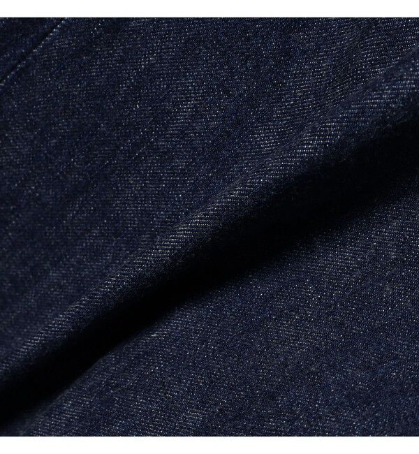 BEAMS「BEAMS｜Wide Denim Pants｜5ポケット ヴィンテージディテール｜スピンドル仕様 ベルトレス」|デニム|