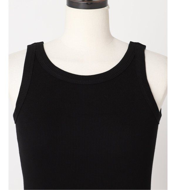 Spick and Span「《追加》甘撚テレコアメスリタンク」|タンクトップ|