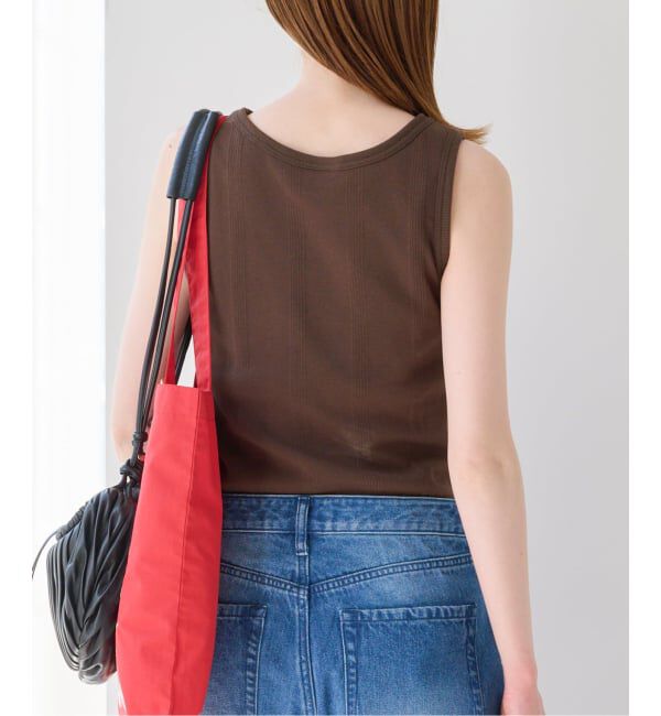 U by SPICK&SPAN「《別注》Miier*UBY Spick & Span カップツキタンク」|タンクトップ|