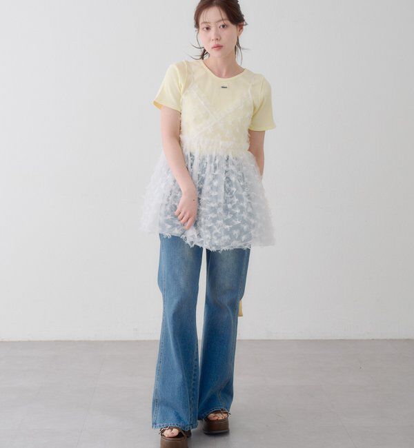  「【新色追加/6色展開】ラバータグTEE」|Tシャツ・カットソー|