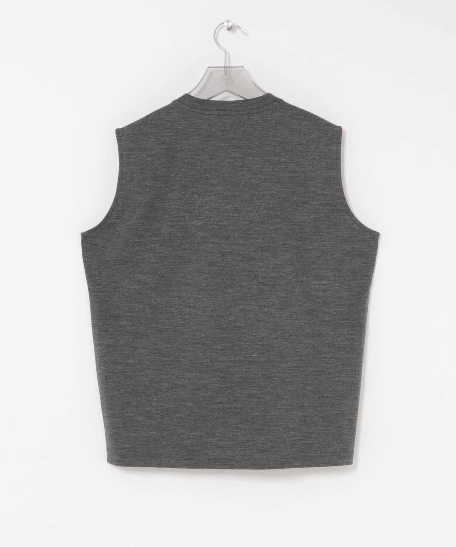 URBAN RESEARCH「new basic　WASHABLE MERINO WOOL NO-SLEEVE」|Tシャツ・カットソー|
