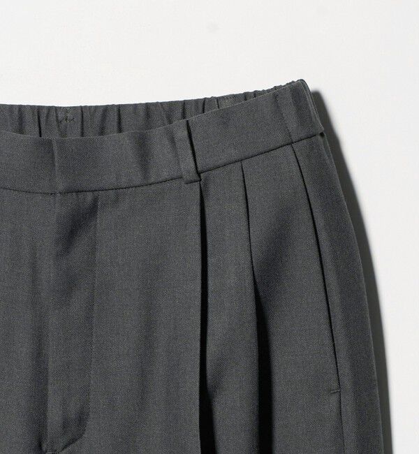 UNITED ARROWS「2タック ストレート ワイド パンツ」|スラックス|