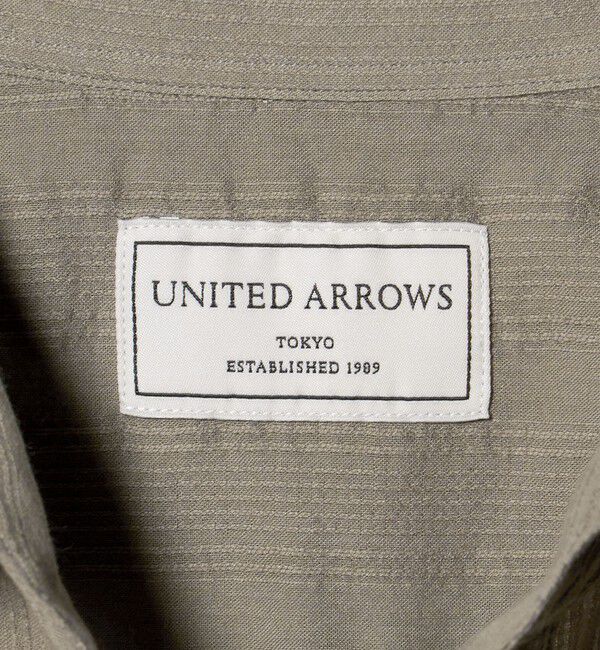 UNITED ARROWS「コードストライプ プルオーバー シャツ」|シャツ・ブラウス|