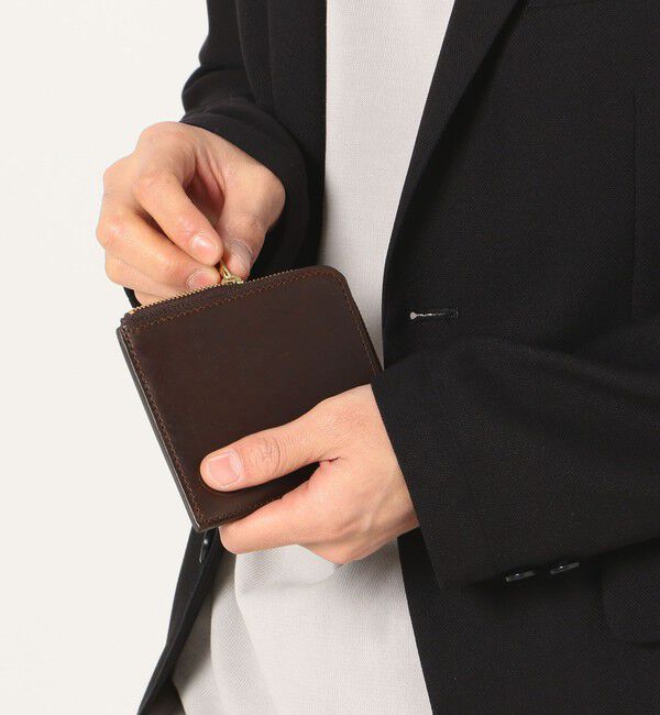 SHIPS any「SHIPS any: HORWEEN(R) ジップ ウォレット◆」|財布|
