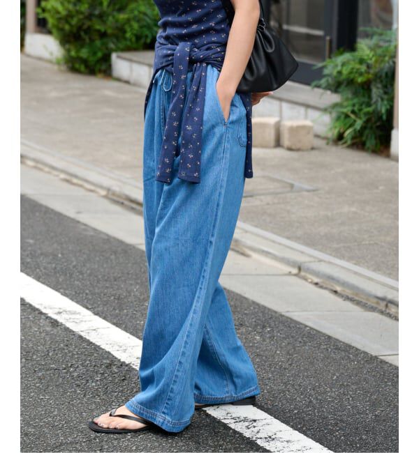 OUTDOOR PRODUCTS Usual Things「≪予約 追加≫ULTデニムイージースラックス」|デニム|