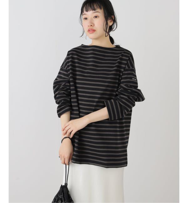 EDIFICE「SAINT JAMES (セントジェームス) 別注 ウエッソン ルーズ ボーダー」|Tシャツ・カットソー|