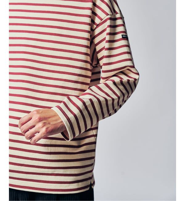 EDIFICE「SAINT JAMES (セントジェームス) 別注 ウエッソン ルーズ ボーダー」|Tシャツ・カットソー|