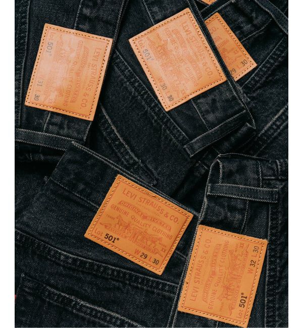 EDIFICE「LEVI&rsquo;S(R)/リーバイス(R) 別注 BIG E 501(R) BLACK L28」|デニム|