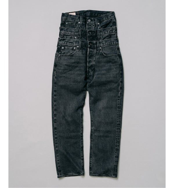EDIFICE「LEVI&rsquo;S(R)/リーバイス(R) 別注 BIG E 501(R) BLACK L28」|デニム|