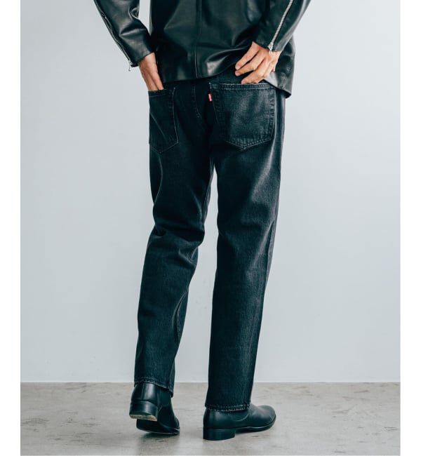 EDIFICE「LEVI&rsquo;S(R)/リーバイス(R) 別注 BIG E 501(R) BLACK L28」|デニム|