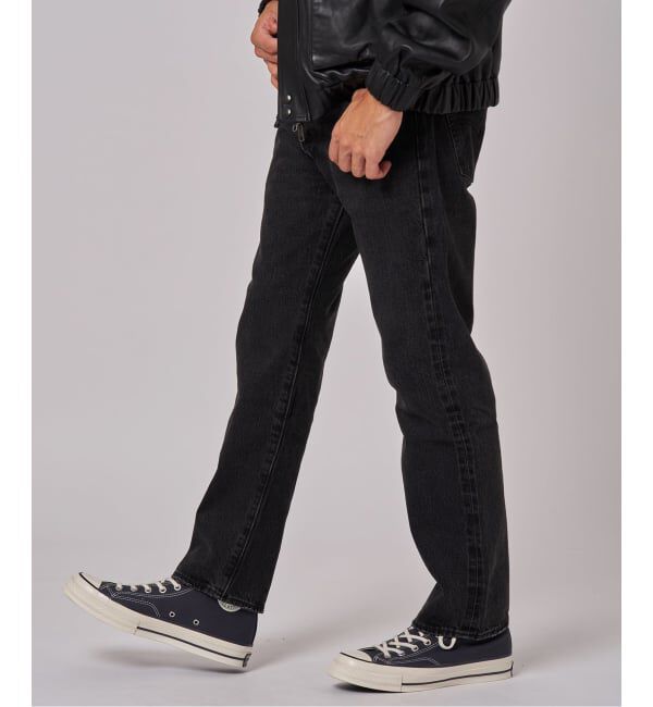 EDIFICE「LEVI&rsquo;S(R)/リーバイス(R) 別注 BIG E 501(R) BLACK L28」|デニム|