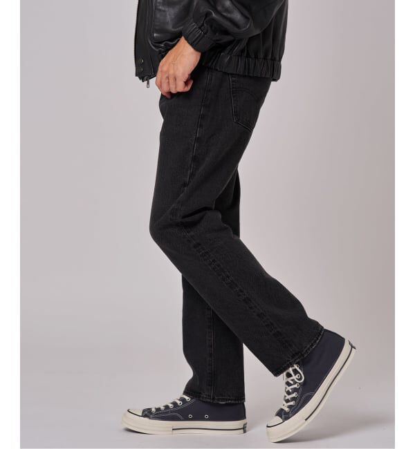 EDIFICE「LEVI&rsquo;S(R)/リーバイス(R) 別注 BIG E 501(R) BLACK L28」|デニム|
