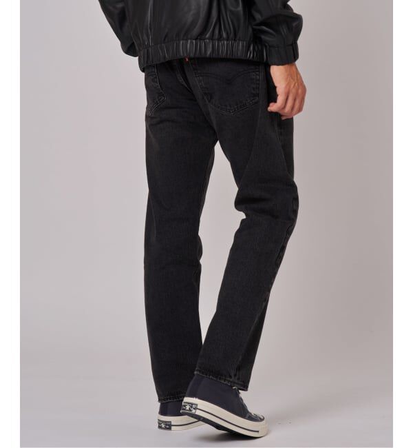 EDIFICE「LEVI&rsquo;S(R)/リーバイス(R) 別注 BIG E 501(R) BLACK L28」|デニム|