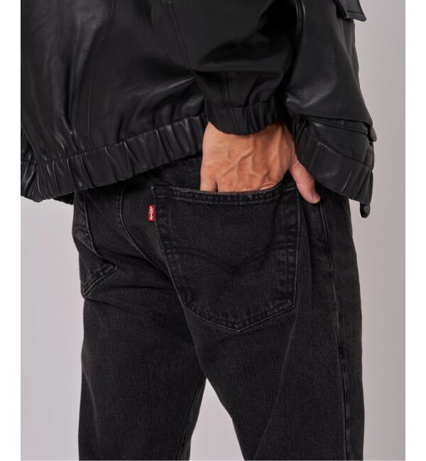 EDIFICE「LEVI&rsquo;S(R)/リーバイス(R) 別注 BIG E 501(R) BLACK L28」|デニム|