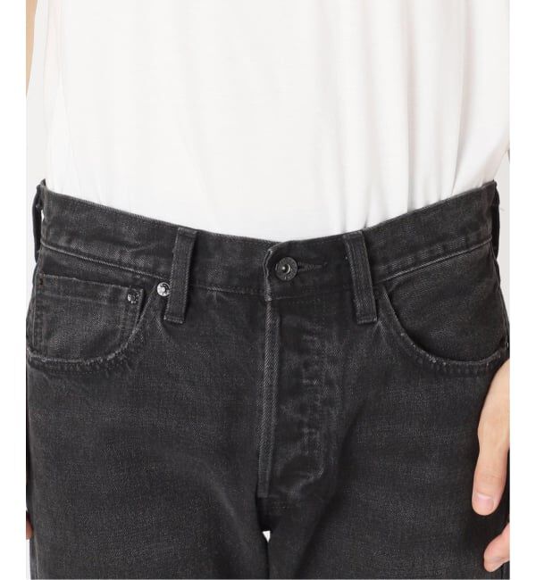 EDIFICE「LEVI&rsquo;S(R)/リーバイス(R) 別注 BIG E 501(R) BLACK L28」|デニム|