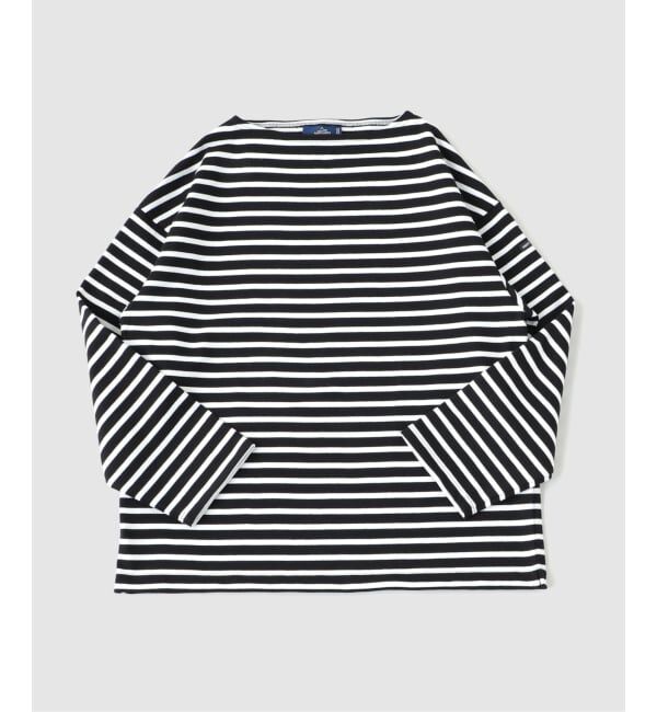 417 EDIFICE「SAINT JAMES / セントジェームス OUESSANT LOOSE」|Tシャツ・カットソー|ブラックベース