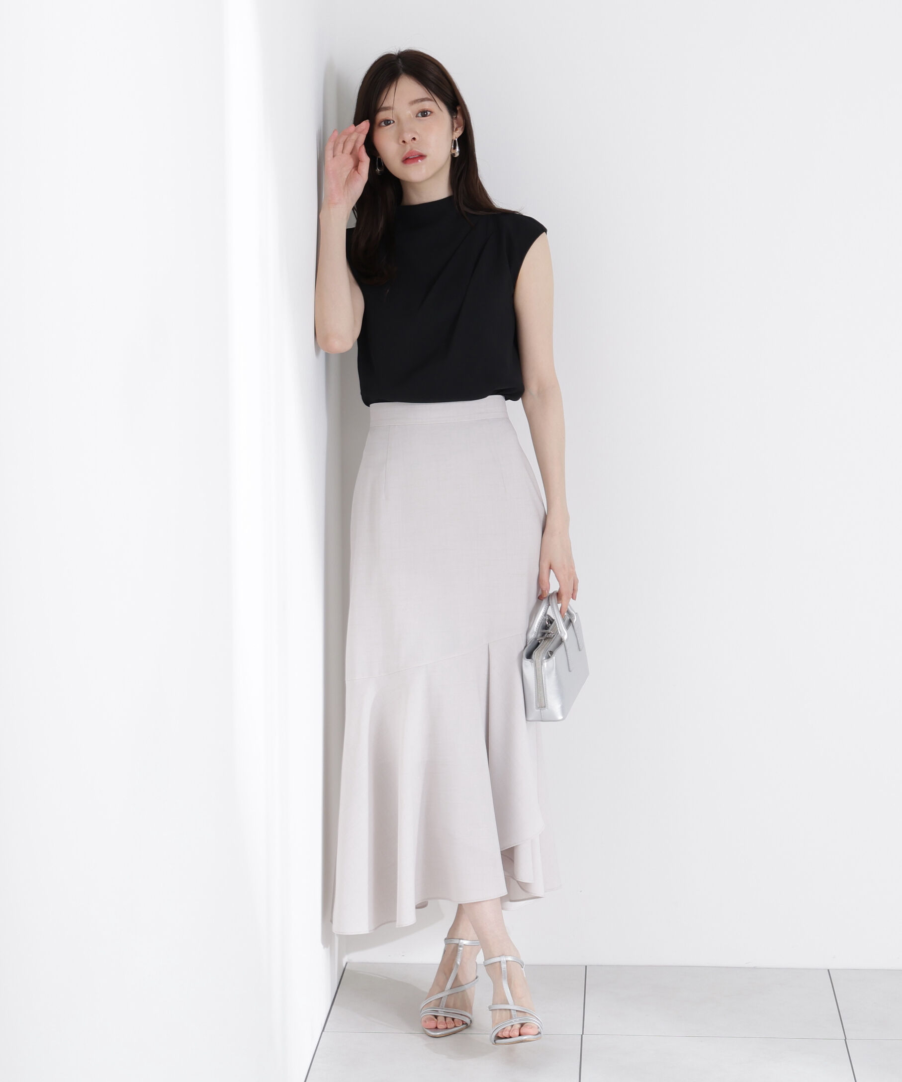 PROPORTION BODY DRESSING「アシメフリルマーメイドスカート」|スカート|