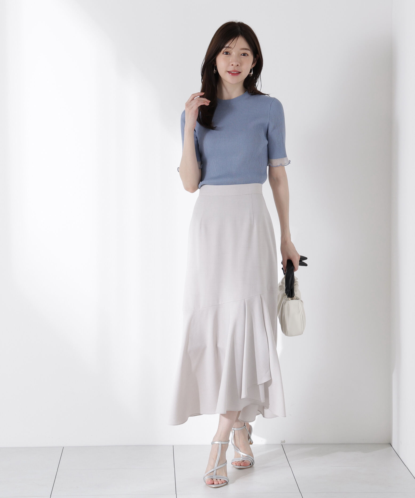 PROPORTION BODY DRESSING「アシメフリルマーメイドスカート」|スカート|