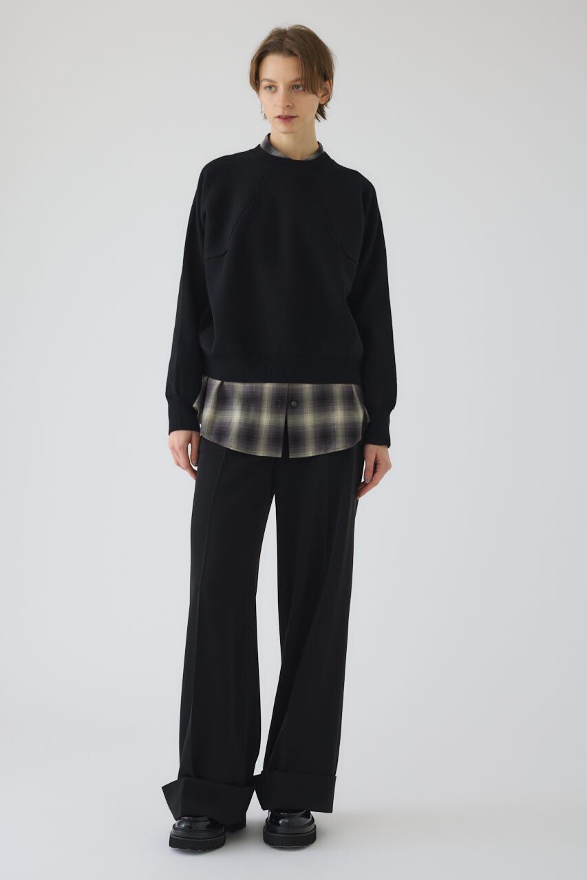RIM.ARK 「Elastic touch basic knit」|ニット・セーター|