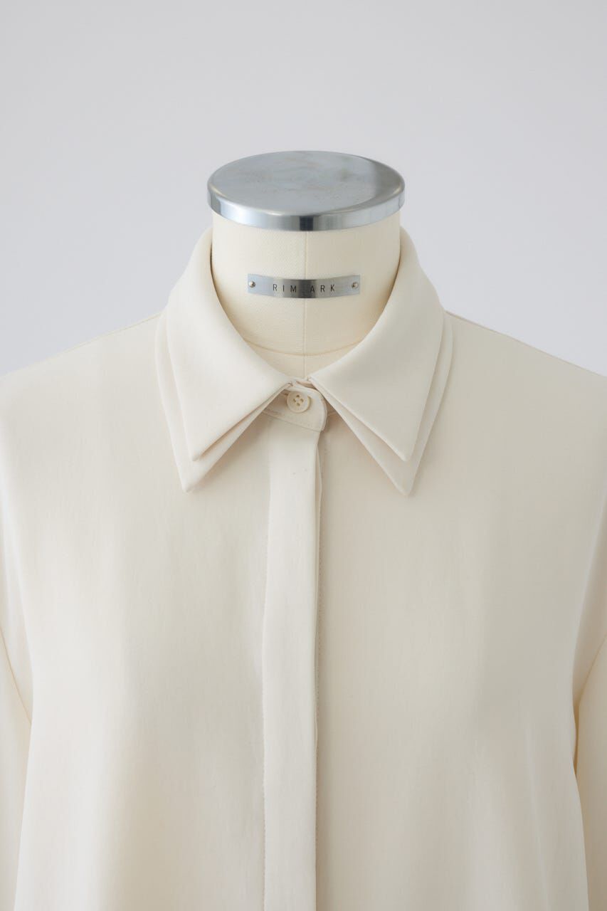 RIM.ARK 「W-collar classical blouse」|シャツ・ブラウス|