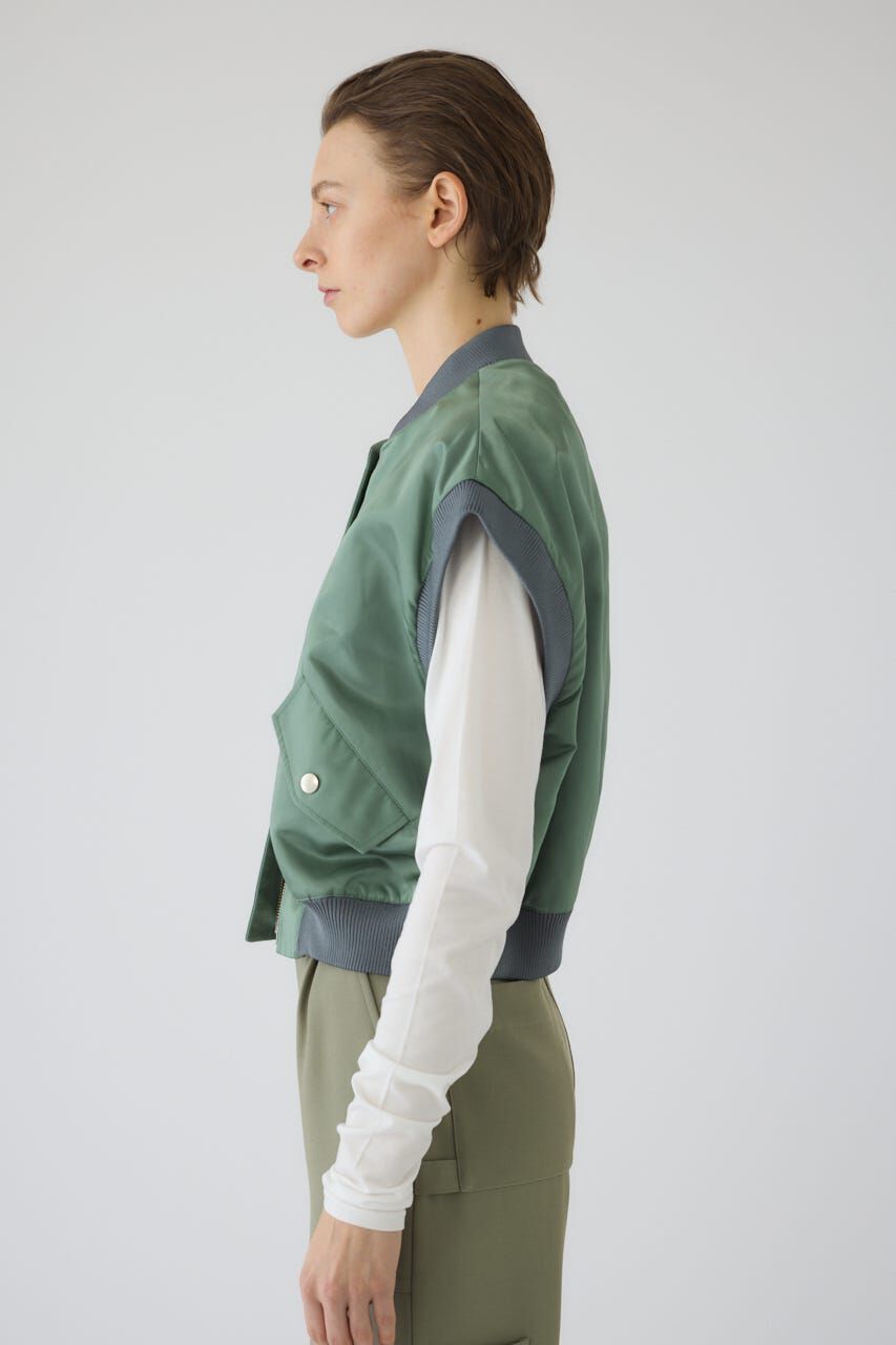 RIM.ARK 「Short MA-1 vest」|ダウンベスト・ベスト|