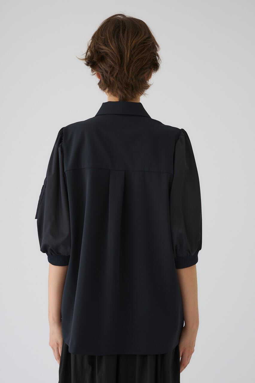 RIM.ARK 「MA-1 sleeve SH」|シャツ・ブラウス|