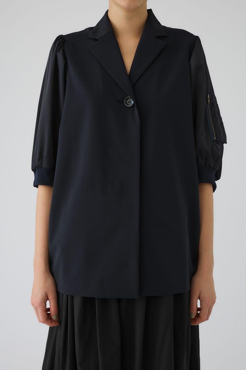 RIM.ARK 「MA-1 sleeve SH」|シャツ・ブラウス|