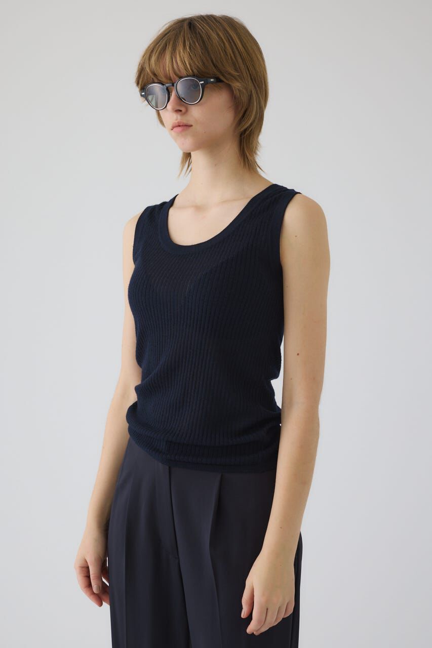 RIM.ARK 「Needle knit tank top」|タンクトップ|