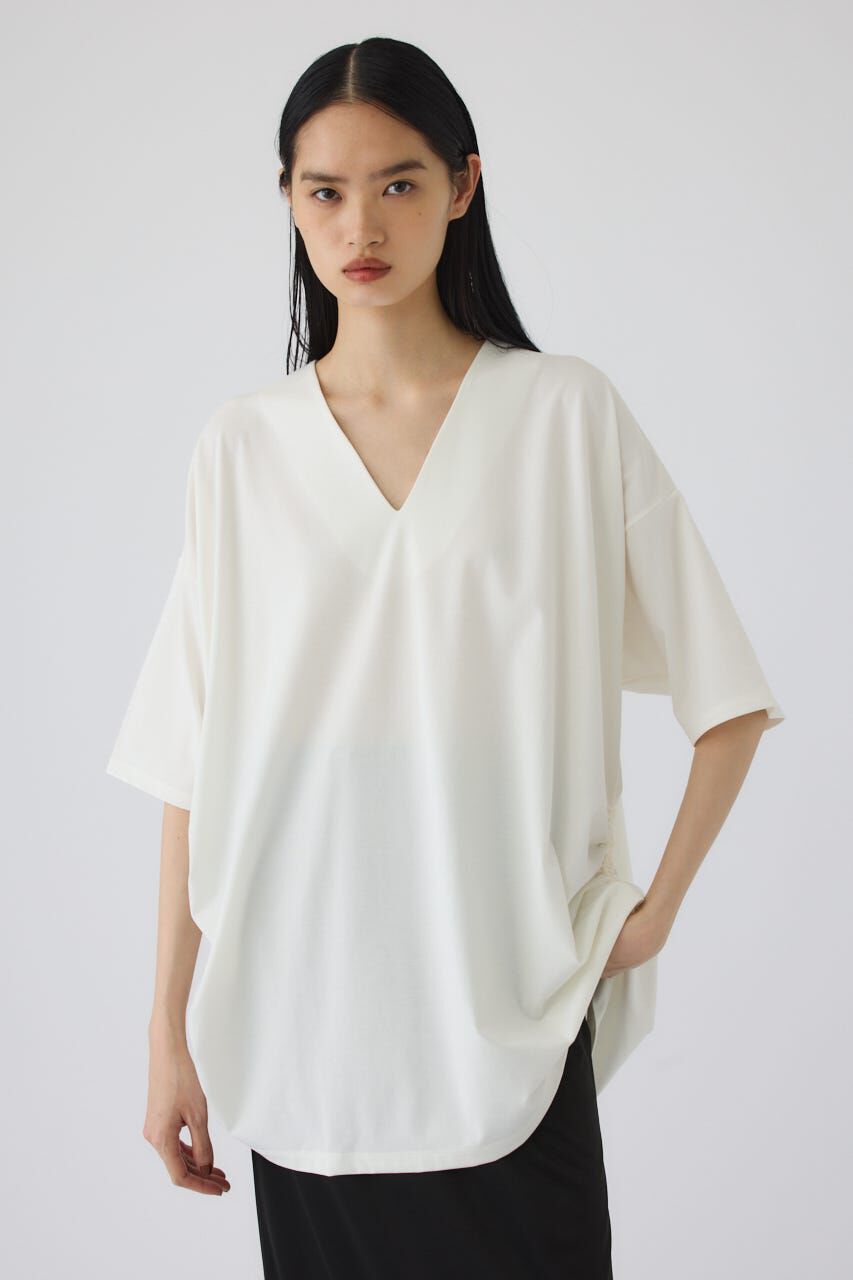 RIM.ARK 「Side drawstring big T-shirts」|Tシャツ・カットソー|