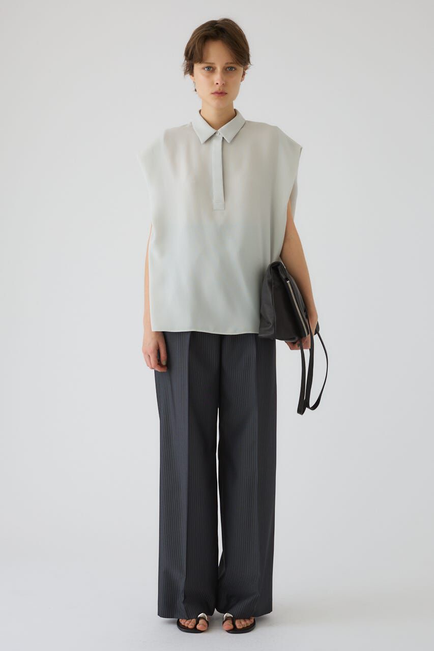 RIM.ARK 「Box silhouette woven SH」|シャツ・ブラウス|L/GRY1