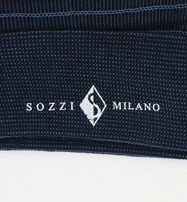 UNITED ARROWS「＜SOZZI＞2カラー ライン ソックス」|ソックス|