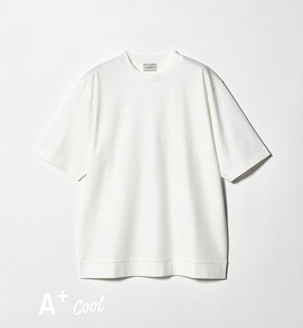 UNITED ARROWS green label relaxing「A+ COOL スムース クルーネック カットソー -吸水速乾・抗菌-」|Tシャツ・カットソー|