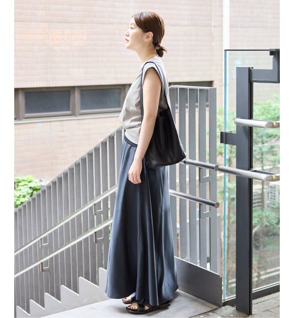 IENA「Morphee/モルフェ CYLINDER(S size)BLACK バッグ」|ショルダー・メッセンジャー|