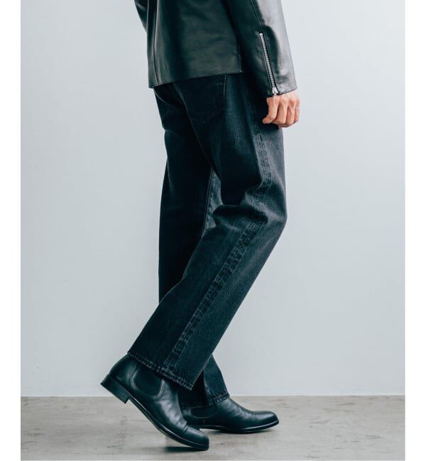 EDIFICE「LEVI&rsquo;S(R)/リーバイス(R) 別注 BIG E 501(R) BLACK L28」|デニム|