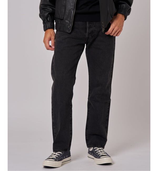 EDIFICE「LEVI&rsquo;S(R)/リーバイス(R) 別注 BIG E 501(R) BLACK L28」|デニム|