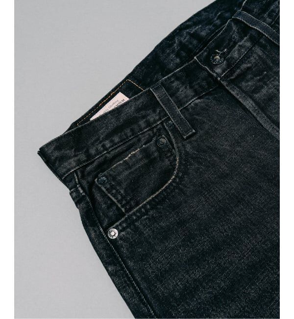 EDIFICE「LEVI&rsquo;S(R)/リーバイス(R) 別注 BIG E 501(R) BLACK L28」|デニム|