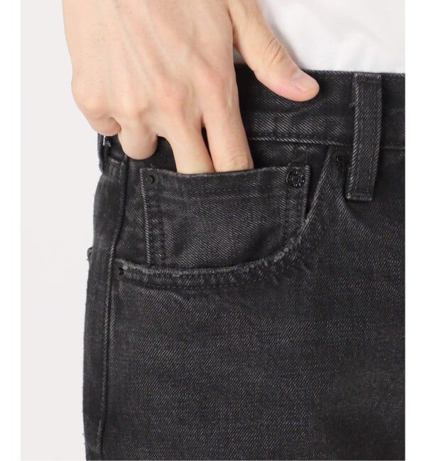EDIFICE「LEVI&rsquo;S(R)/リーバイス(R) 別注 BIG E 501(R) BLACK L28」|デニム|