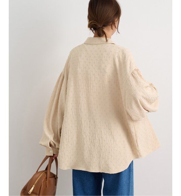 JOURNAL STANDARD relume「《追加》ドットジャガードブラウス」|シャツ・ブラウス|
