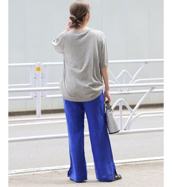 JOURNAL STANDARD relume「《一部WEB限定追加4》麻スリットイージーパンツ」|その他|