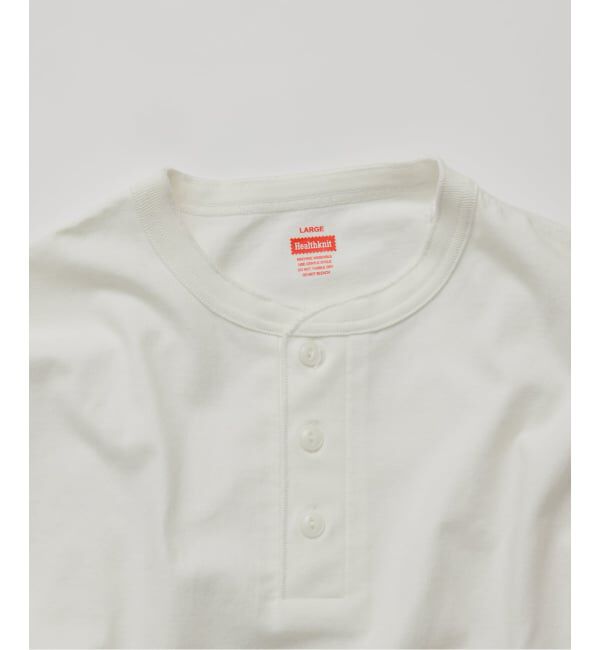 JOURNAL STANDARD relume「Healthknit / ヘルスニット 別注 ヘンリーネックTシャツ」|Tシャツ・カットソー|
