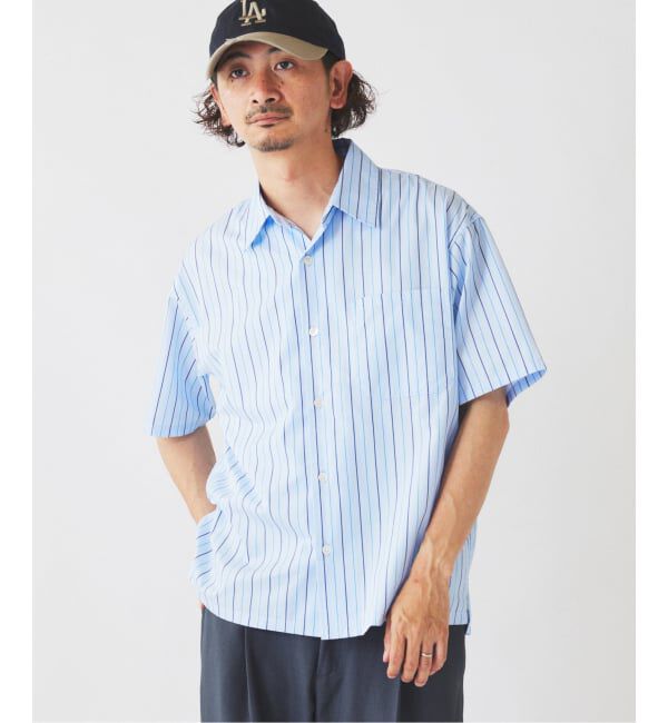 JOURNAL STANDARD relume「JAMES FABRIC ストライプ＆チェック スクエアシャツ」|シャツ・ブラウス|